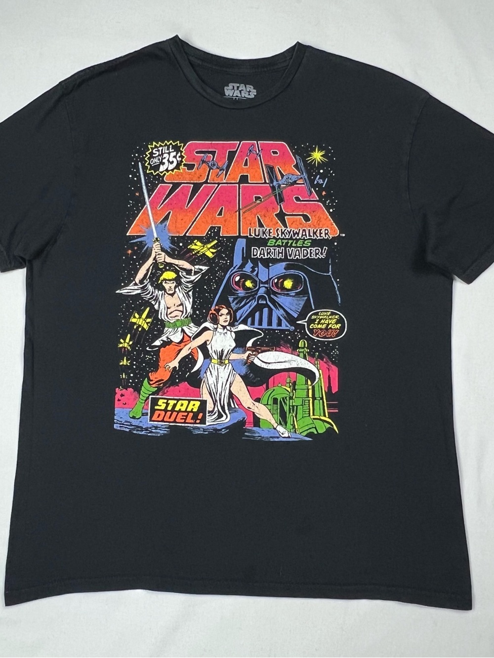MAD ENGINE x STAR WARS Star Duel Retro Graphic Tee Men’s Size Large